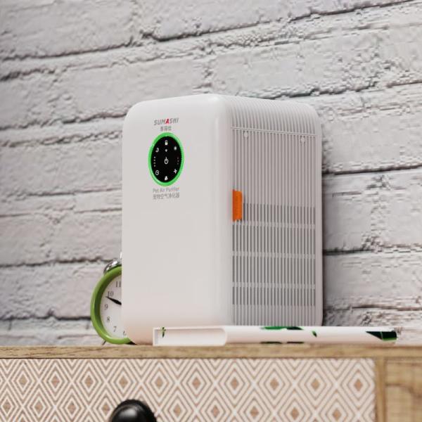 Animal Dander Pet Air Purifier Adsorption Floating Hair Get Rid Of Odor