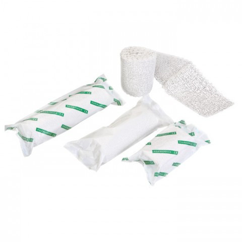 yeso de 150m m del color blanco liso de Fluidified del vendaje de París