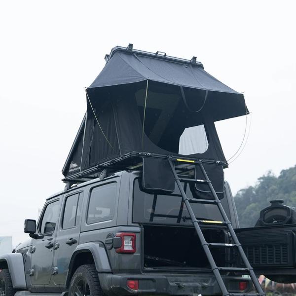Aluminum Honeycomb Panel Roof Top Tent 300gsm Polyester 65kg