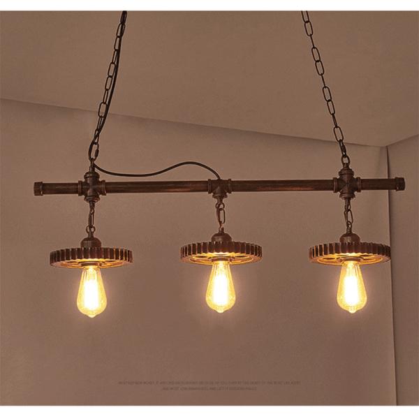 Retro Industrial Style Chandelier Creative Restaurant Iron Lamp Bar Clothing Shop light(WH-VP-232)