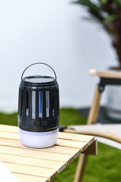 Camping solaire moustique électronique tuant les insectes Zapper tueur lampe piège à mouches pour l'extérieur intérieure
