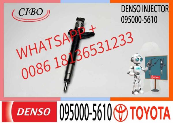 Denso Common Rail 095000-5610 Diesel Injector For Denso 23670-0R160 23670-0R010 Toyota Avensis Corolla 2.2 D 2AD-FTV