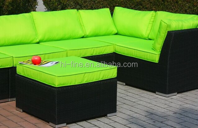 Hot Sales Aluminiummany Colors Garden Rattan Outdoor Furniture