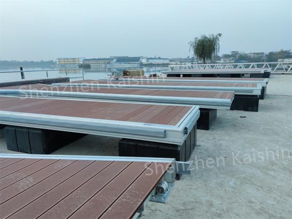 Boat Marine Aluminum Gangways ,  Marine Floating Pontoon KS6001