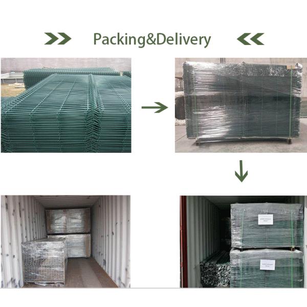 Гальванизированная загородка 40x40mm ячеистой сети загиба 3D треугольника MS 50x50mm