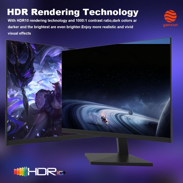 22-Inch Widescreen Gaming Monitor: 1920*10801K IPS Panel  180Hz High Refresh Rate with Motion Blur Reduction (Smooth Visuals for Fast-Paced Games)
