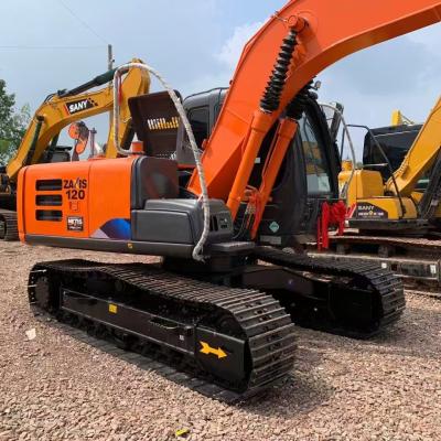 12 Ton Used Hitachi Zx120 Excavators Hydraulic Track SecondhandEath Moving Machine 0.52m3