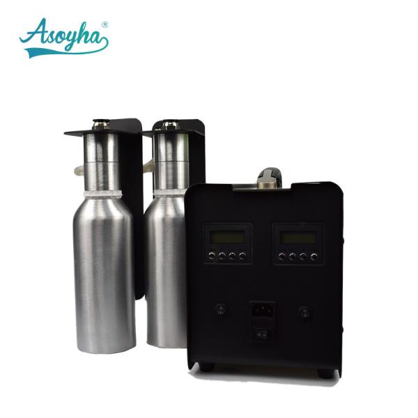 Portable HVAC System Air Aroma Diffuser With Two Automatic Atomizer Lobby Use