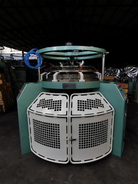 Single Jersry 34inch Fleece Knitting Machine Circular 2.5T 5.5KW
