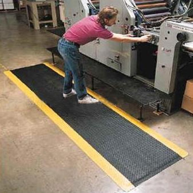 Universal Black Rubber+Leather Grounding Mat 40x60cm Anti-Static ESD Protective Cord Kit Eco-Friendly Office Exercise Mat