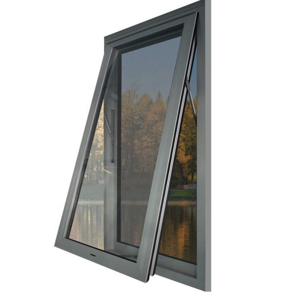 1.4 - 2.0mm Aluminum Casement Window Modern Aluminium Top Hung Window