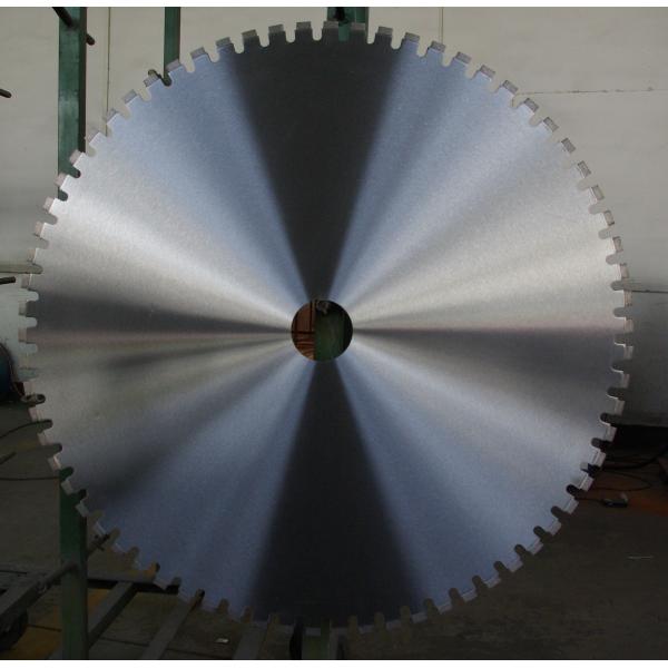 Narrow U Slot Type Diamond Stone Cutting Blades High Efficiency Wet Cutting 12”- 64”