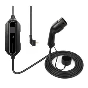 Carregador portátil 16A 3.7kW do veículo elétrico do ABS termoplástico do IEC