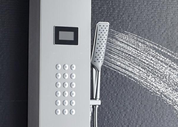 Exquisite Waterfall Shower Panel , Bathroom Shower Panels With 2 Massage Jets