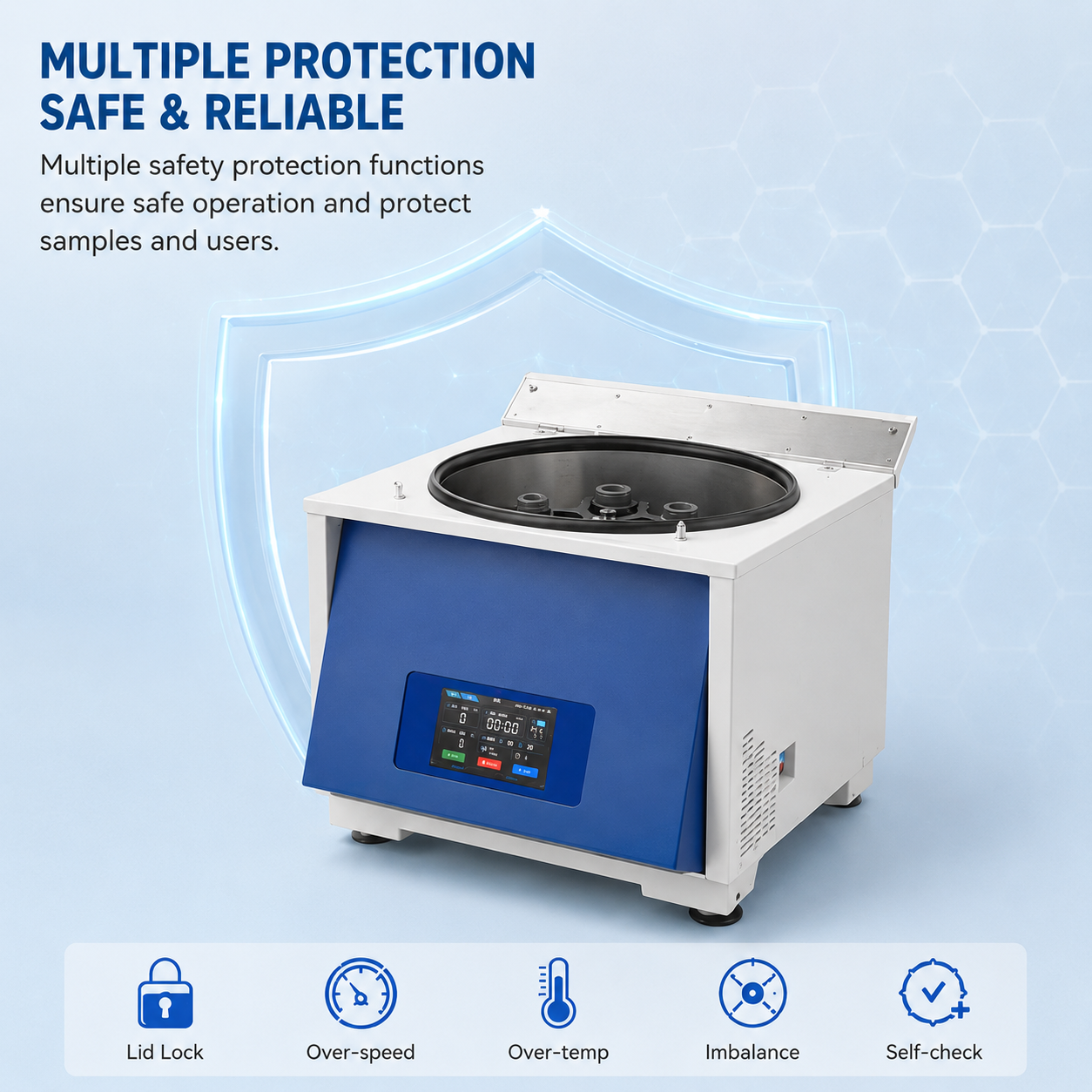 Cenlee Petroleum Water Content Centrifuge 4000rpm Heated Oil Test Machine 4x100ml Centrifuge