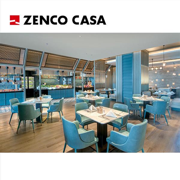 Projeto de personalização de móveis de hotéis e restaurantes de cinco estrelas, incluindo cadeiras de couro