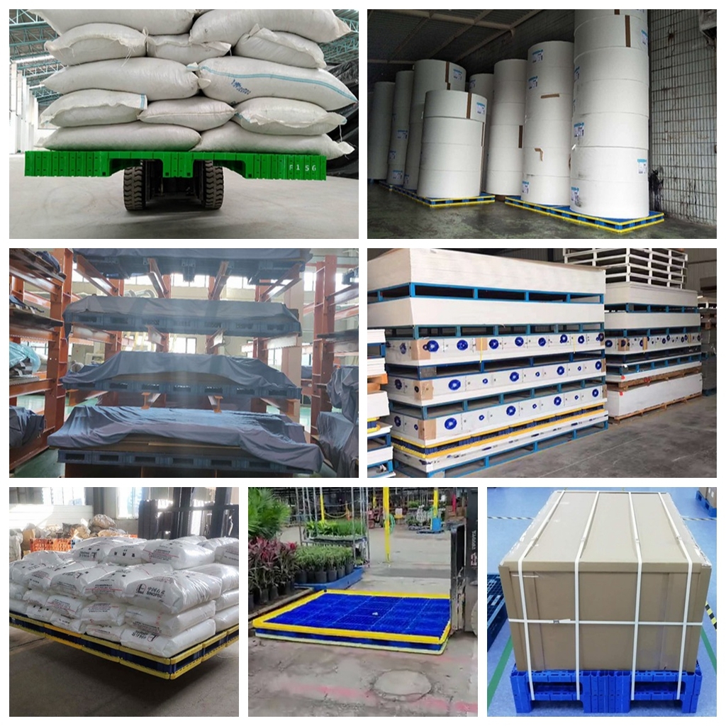 Custom Modular Plastic Pallets Interlocking For Forklift Handling