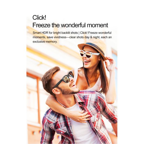 Photochromic Smart Glasses W611 Pro Auto-Tinting Lenses 8MP Camera AI Voice Assistant WiFi 1080P Video IP66 Waterproof Magnetic