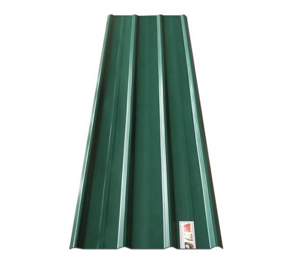 Roofing Corrugated Color Coated Plate Zinc Coated Metal 600-1500mm