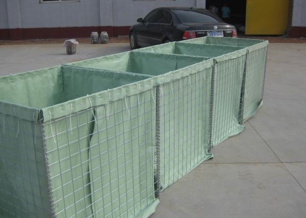 Parede soldada da explosão da barreira de 5.0mm Hesco para forças armadas