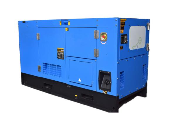 25KVA 400V Canopy Diesel Generator , Electric Start Diesel Generator