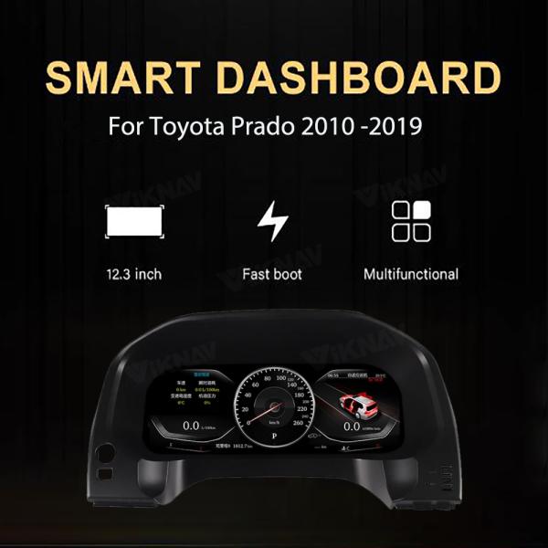 Автомобильный цифровой приборный кластер для Toyota Prado 2010-2019 LCD-метра