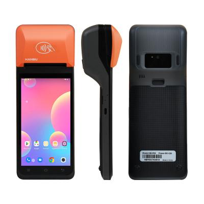 Bluetooth Smart Order POS Orange / Green Mobile POS For Small Business