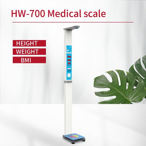 Pharmacy Ultrasonic Electronic Height and Weight Meter with AC100-240V Power Supply