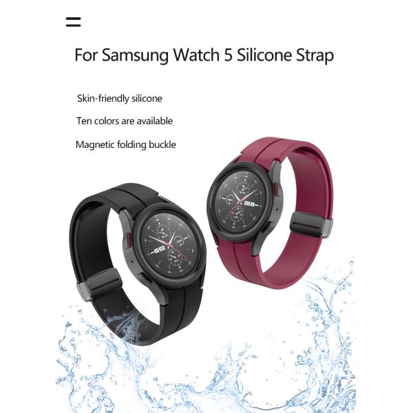 Частная форма 20 мм силиконовый ремень для Samsung Watch 5 Pro OEM ODM