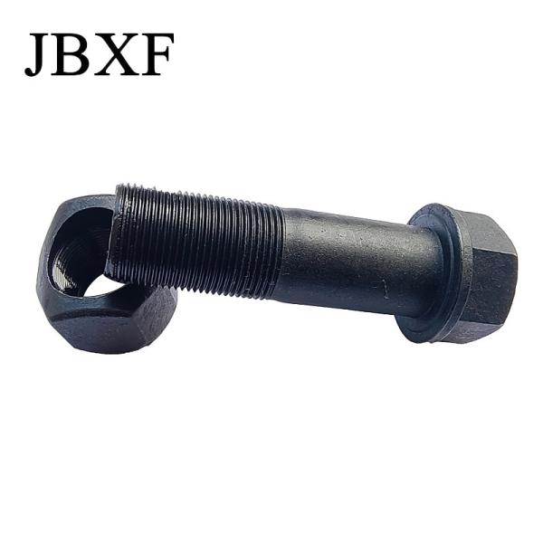 Grade 10.9-12.9 Heavy Machinery Segment Bolt Black Oxide Hexagon Track Bolts With Minimum 1200Nm Torque