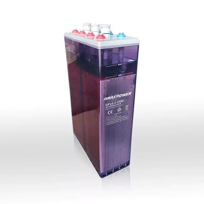 SLA Solar Panel OPzS Tubular Battery Long Life Solar Battery 2V 2500Ah