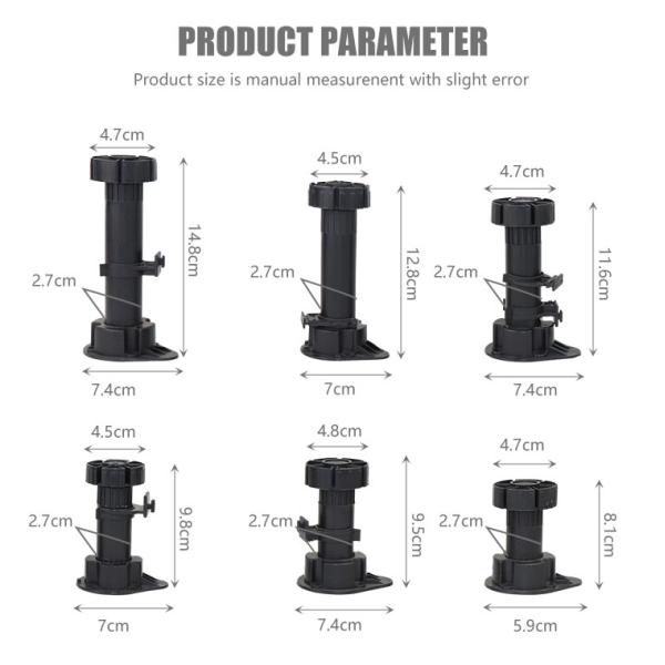 Modern Design PVC Skirting Line with Durable Waterproof PVC Feet and Supporting Leg