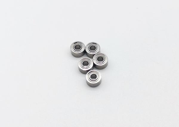 Single Row High Speed Ball Bearing Retainer Size 5*19*6mm Chrome Steel P0