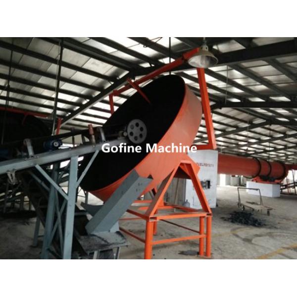 Energy Saving NPK Compound Fertilizer Production Line 5 Tons / Hour Disc Granulation