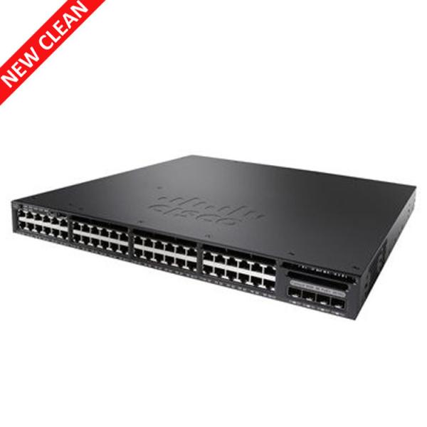 Fast Ethernet Cisco Gigabit Network Switch 3650 48 Port WS-C3650-48TS-S New Sealed