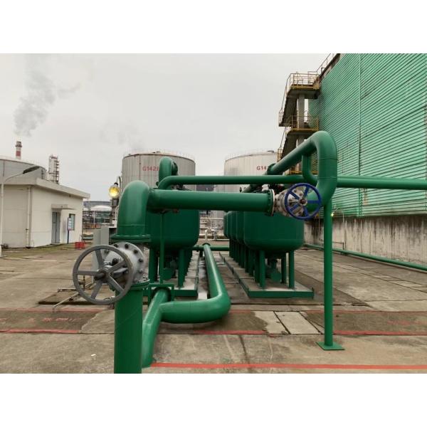 Trazador de líneas de goma industrial de acero de los sistemas de tratamiento de aguas de carbono