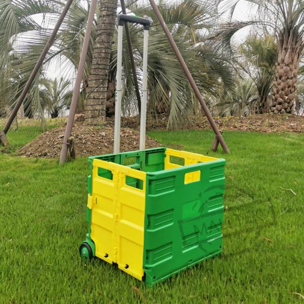 Ручные тележки складная тележка с пластиковым колесом из ПВХ