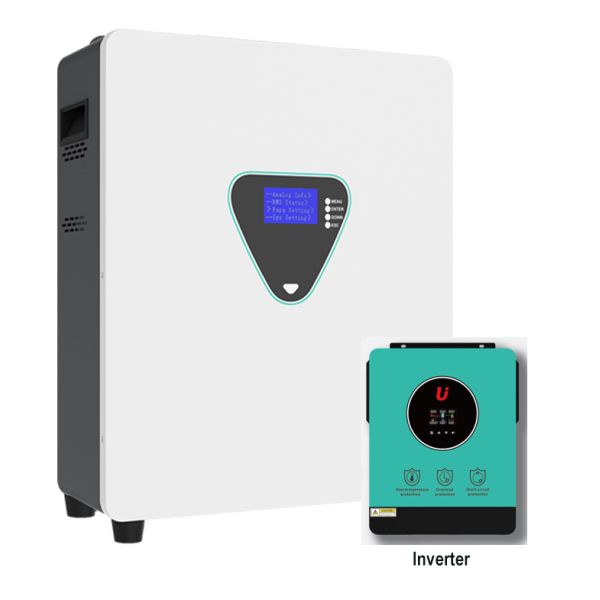 Wall-Mounted 25.6V 105Ah Energy Storage Solution 51.2V 205Ah for Business Backup Power