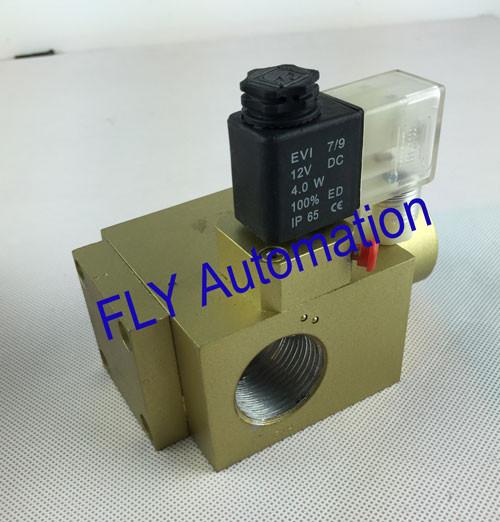 Pouch Packing Mechine Pneumatic Solenoid Valves Poppet Type brass body G1/2
