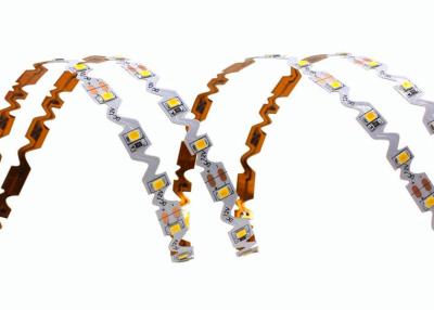 SMD 2835 S Type LED Strip Outdoor Ultra Flexible 3000K Wide Viewing Angle