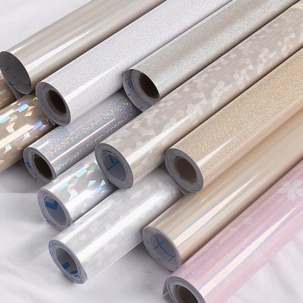 Waterproof Shining Rainbow Effect PVC Film for Furniture Home Decoration Regular Size 60cm*10m/roll