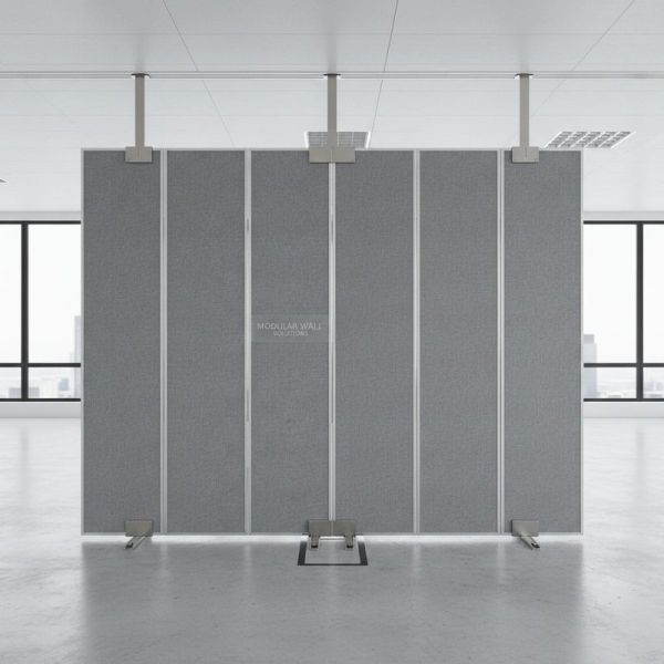 Integrated Floor And Ceiling Locks Vertical Movable Partition Wall Movable Partition Providing Performance And Easy Maintenance
