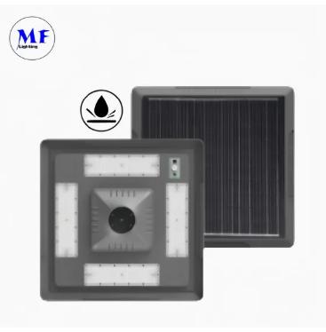 LED Solar Garden Street Wall Light Waterproof 40W IP65 Ik08 Park Path Sidewalks Pla School Court