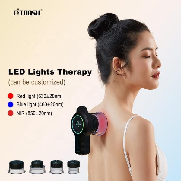Portable Body Slimming Massager with Fitdash Cupping Gua Sha Therapy Suction Massage Tool