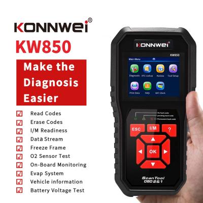 Outil de diagnostic analyseur/Obd2 automatique tenu dans la main de moteur d'écran de TFT de 2,8 pouces