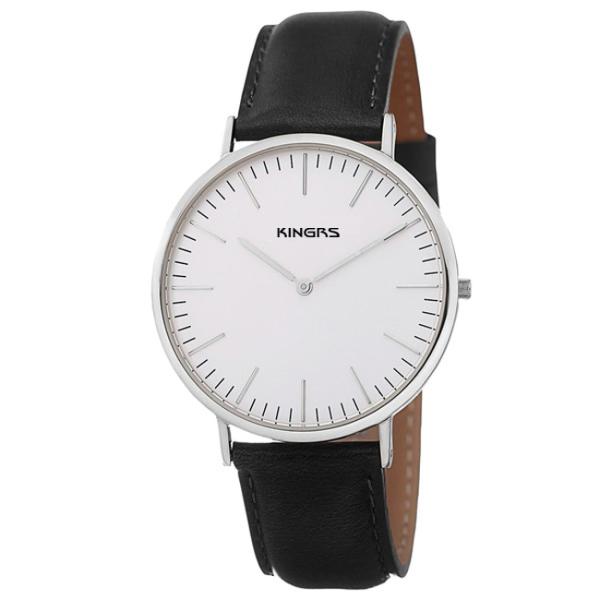 Men's Ultra Slim Stainless Steel Watches with Screw - down caseback SL15094GQ