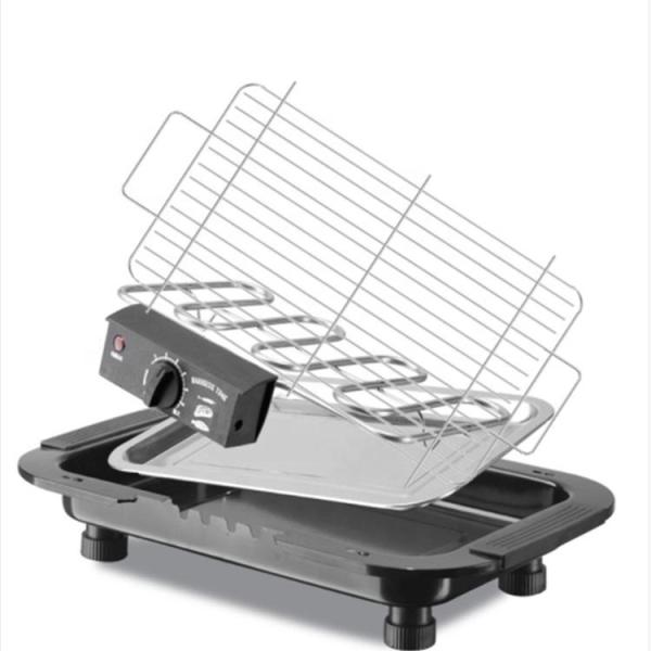 Commercial Electric Indoor Bbq Grill Smokeless Nylon SS  Korean Table Top Stove
