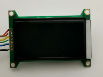 Black 5V VA LCD Display Module with 12 O'clock Viewing Direction and HT1621 Driver IC