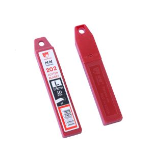 Snap Off Cutter 18mm Knife Blades Cardboard Silver Large