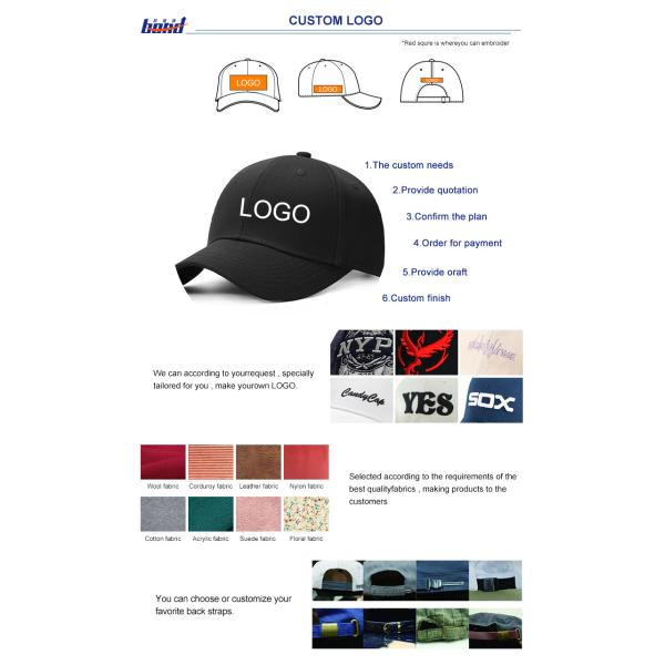 Custom Velvet Embroidered Baseball Caps With Debossed Metal Buckle